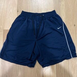 Nike Navy Blue Gray Athletic Shorts Size XL